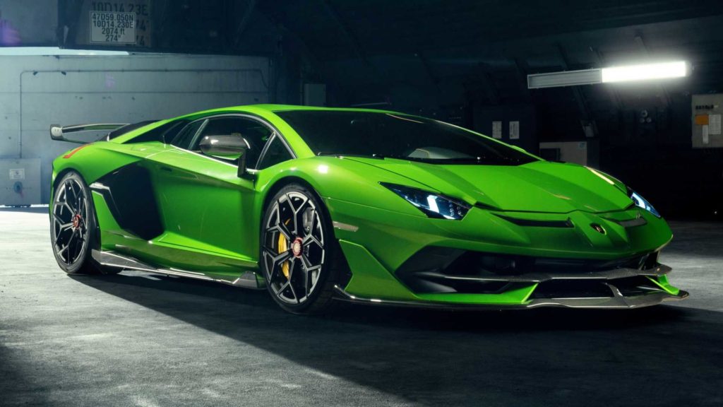 Aventador SVJ po kuracji odchudzającej od Novitec