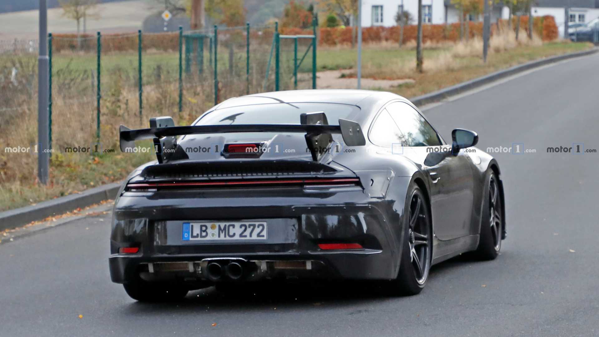 Nowe Porsche 911 GT3 podczas testów na Nürburgring