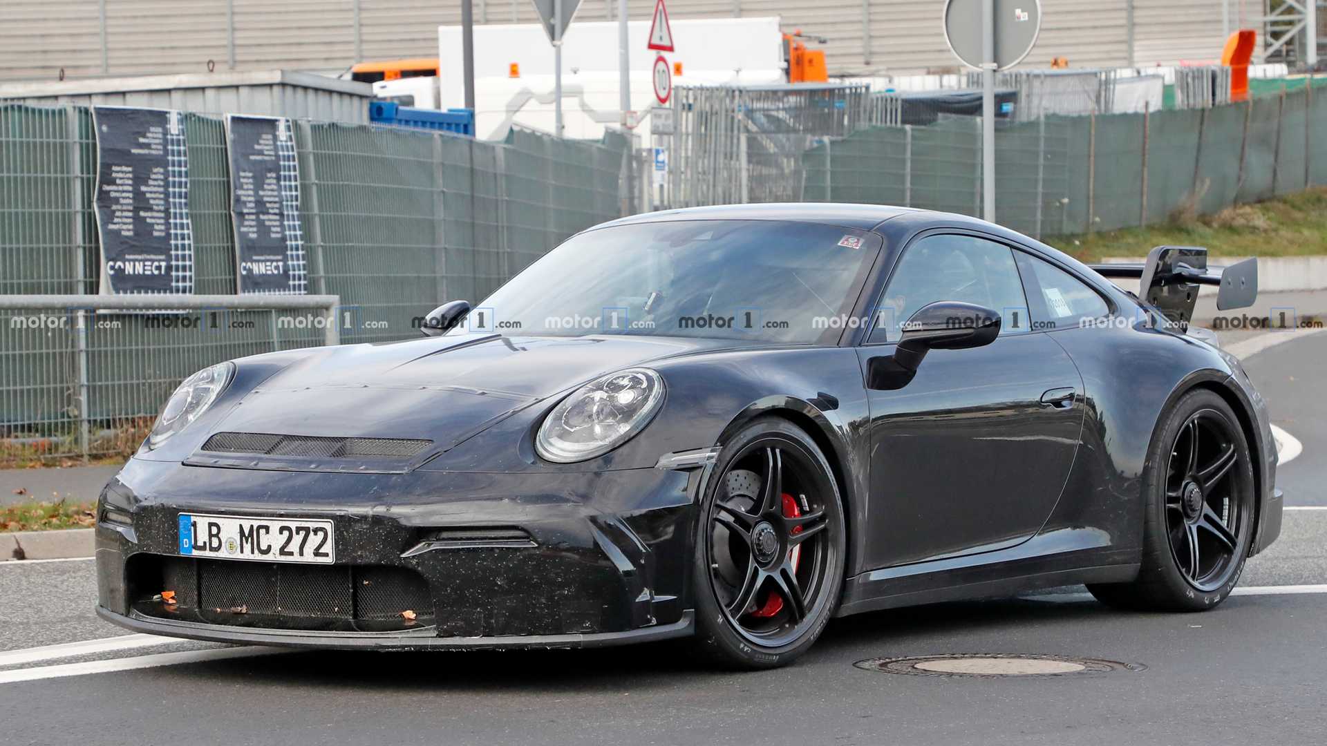Nowe Porsche 911 GT3 podczas testów na Nürburgring