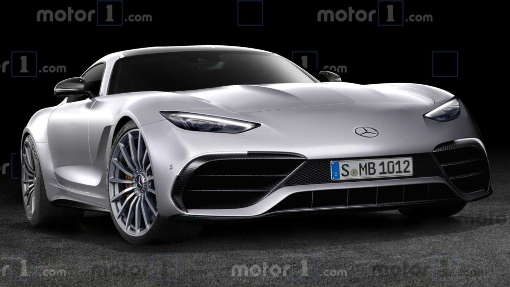 Mercedes AMG GT Coupe – następca z frontem Project One?