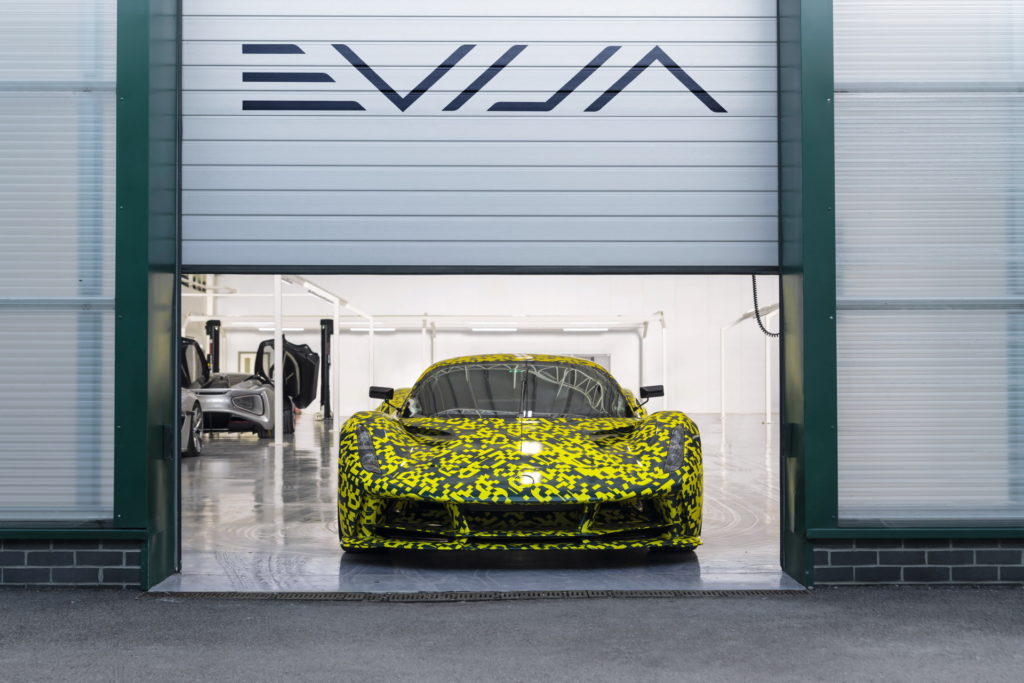 Lotus Evija o mocy prawie 2000 KM trafia do fazy ostatnich testów