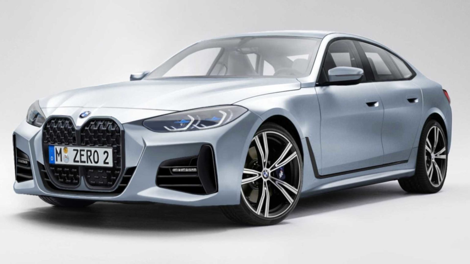 Obraz BMW serii 4 Gran Coupe stworzony na bazie Concept i4