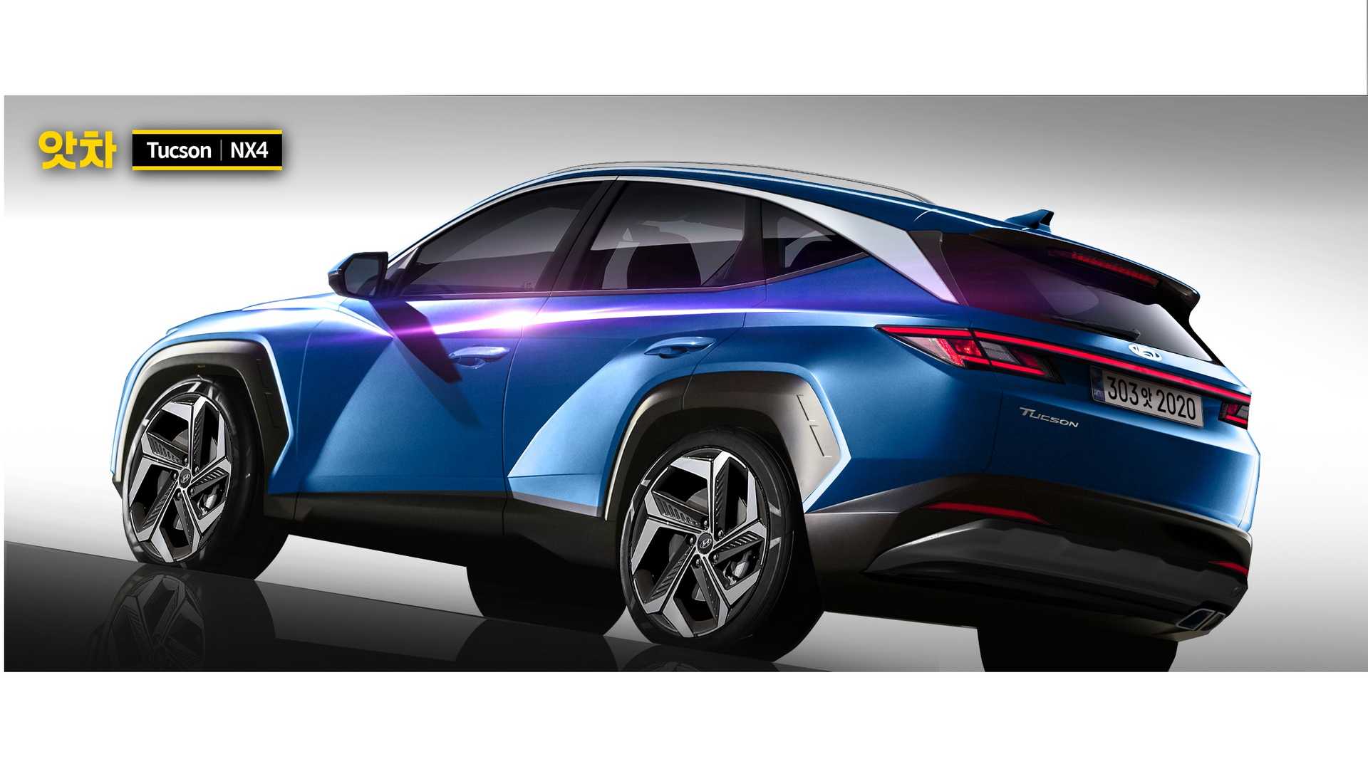 Czy tak będzie wyglądał nowy Hyundai Tucson na 2021 rok modelowy?