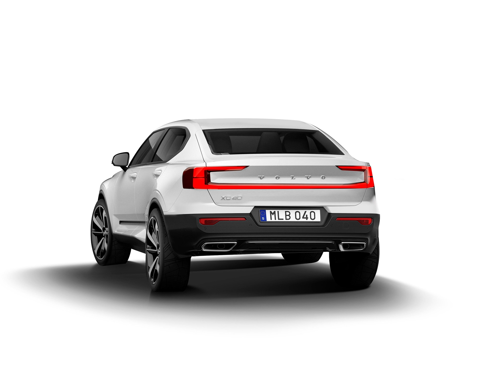 Volvo XC40 Coupe - oficjalnie jako C40 w 2021 roku