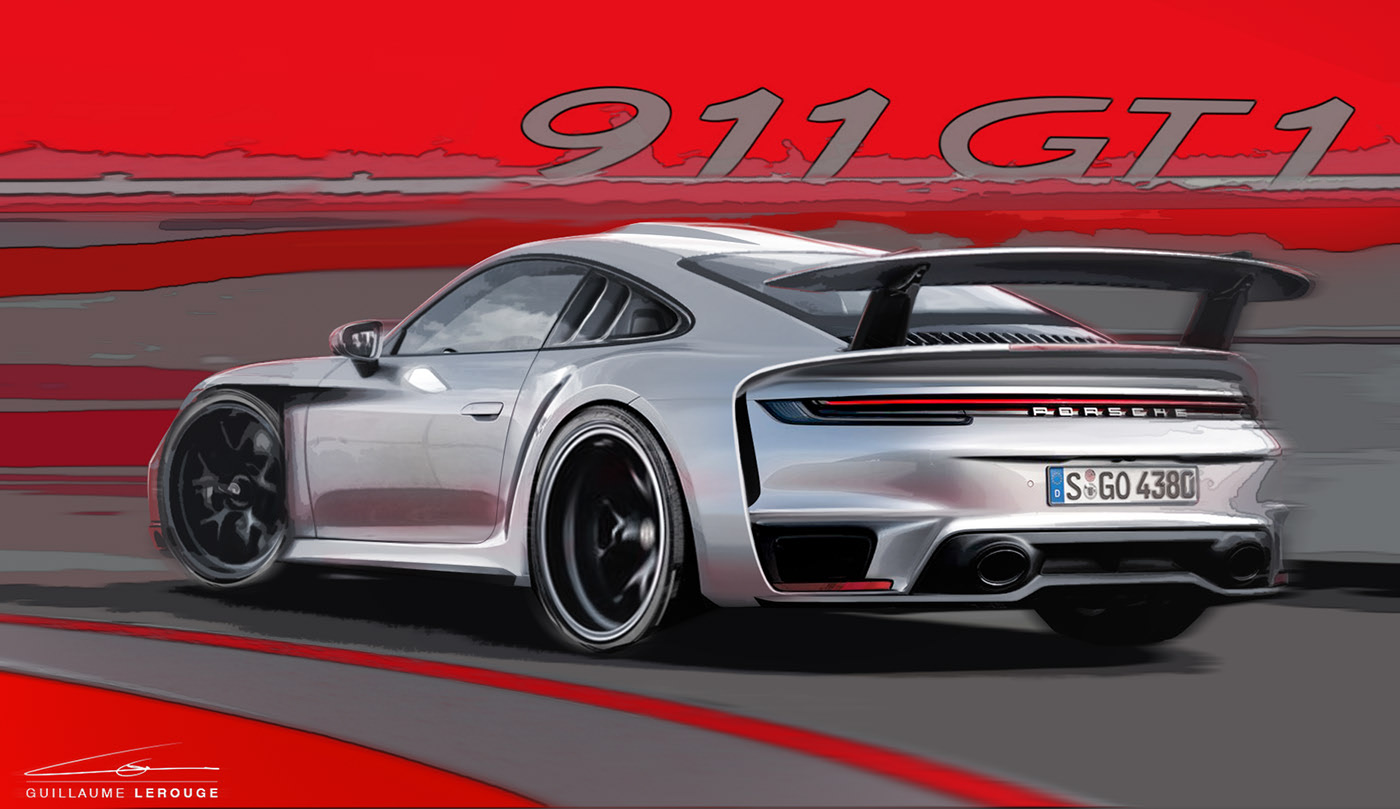 Порше 911 gt1