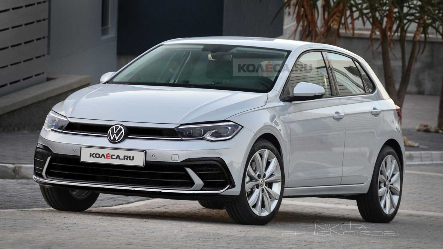 Volkswagen Polo 2021 facelifting - mini Golf MK8 do miasta i nie tylko