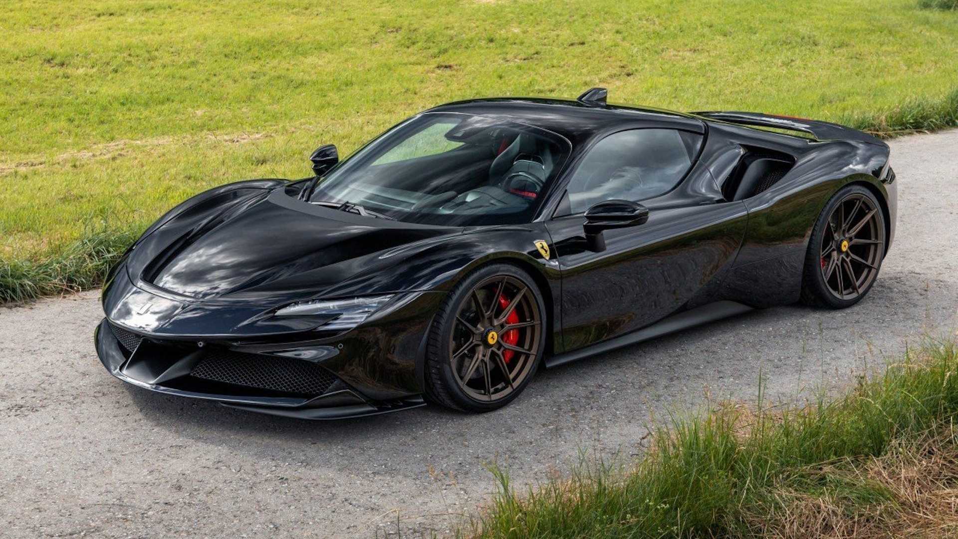 Sf90 ferrari black