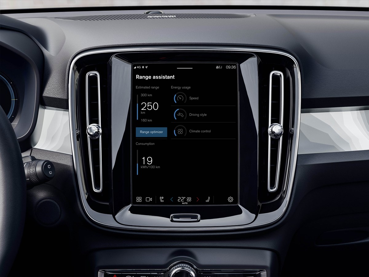 Volvo prezentuje Range Assistant App, dzięki której wydłużysz zasięg