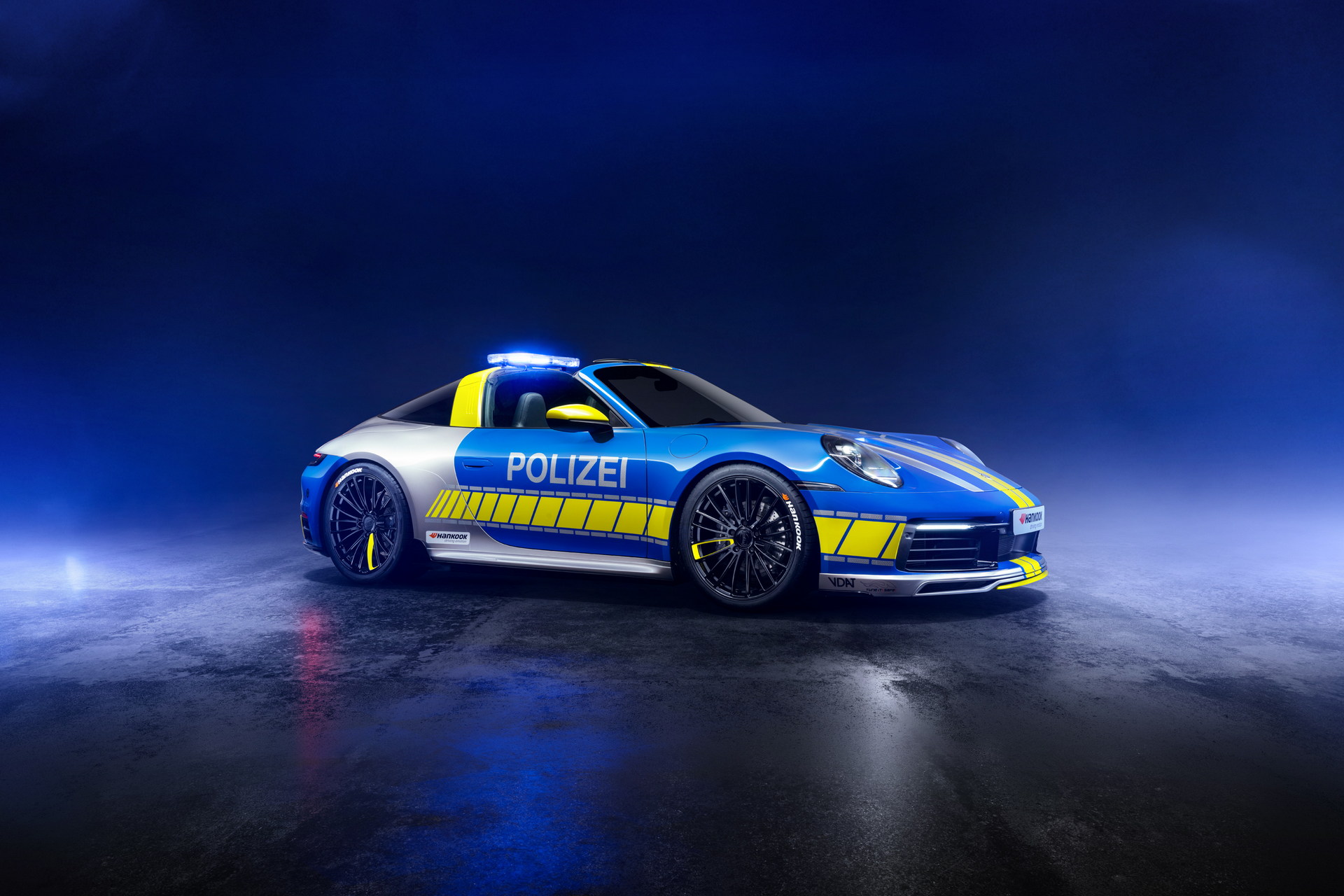 Policyjne Porsche 911 w wersji Targa? TechArt pokazuje, że to możliwe