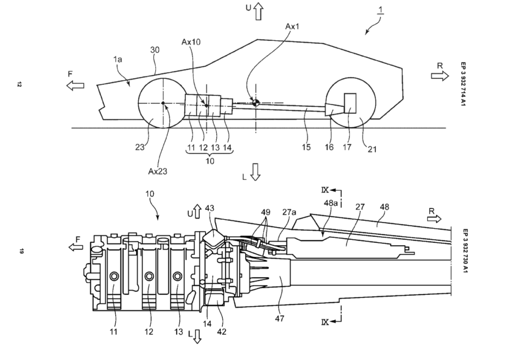 Mazda patentuje układ napędowy – tylnonapędowa hybryda z Wanklem