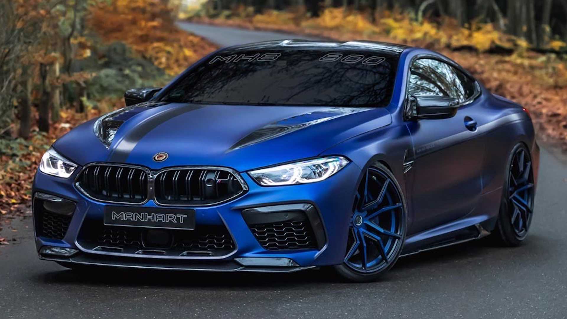 BMW M8 Competition od Manharta moc 833 koni i znakomity wygląd