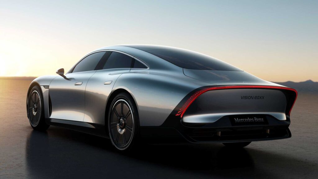 Mercedes Vision EQXX Concept – auto elektryczne z zasięgiem 1000 km