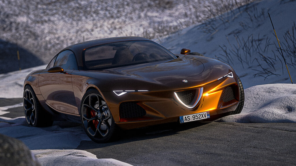 Koncept Alfy Romeo Giulii Coupe – tak wygląda przyszłość marki?