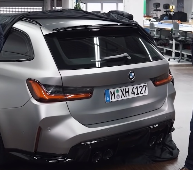 BMW M3 Touring - producent pokazał jak będzie wyglądał tył kombi