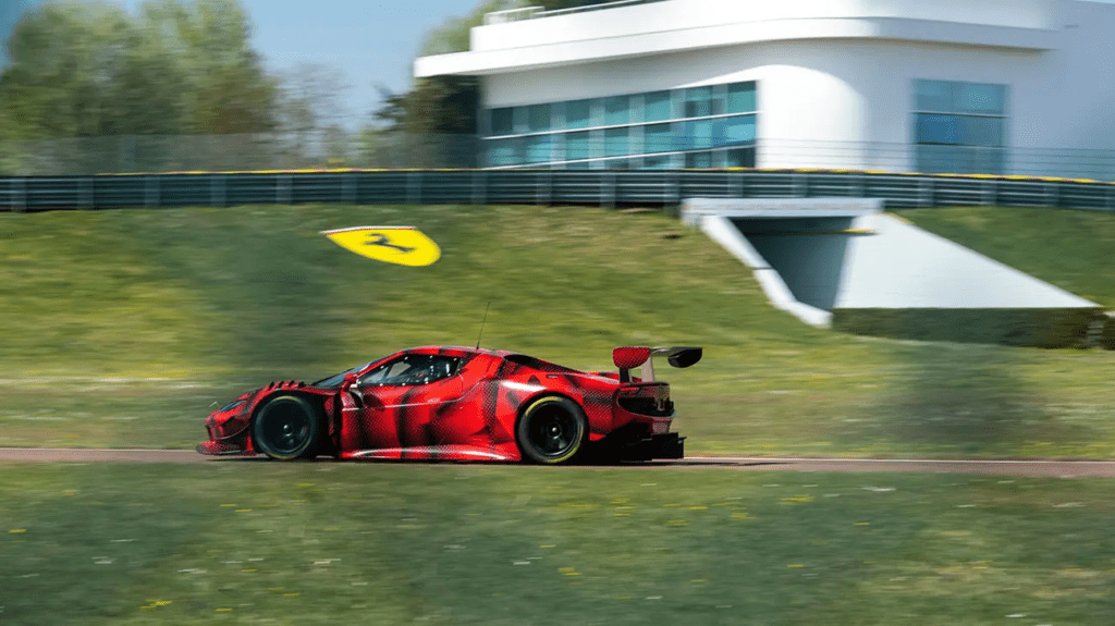 Ferrari 296 GT3 robi furorę na torze Fiorano