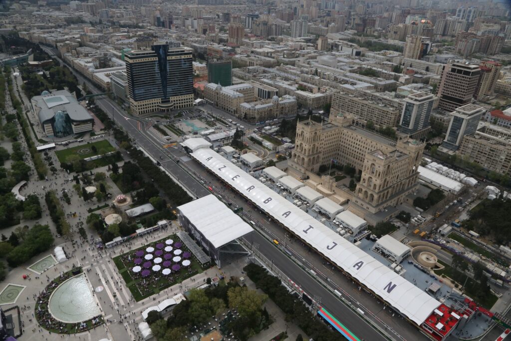 Tor w Baku, na którym odbywa się GP Azerbejdżanu