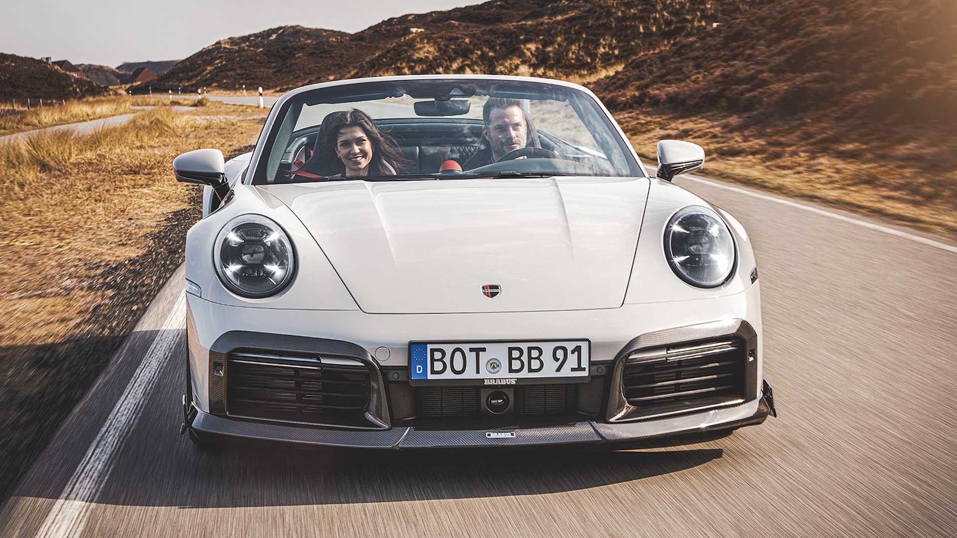 Brabus zabrał się za Porsche 911 Turbo S - większa moc i świetny wygląd
