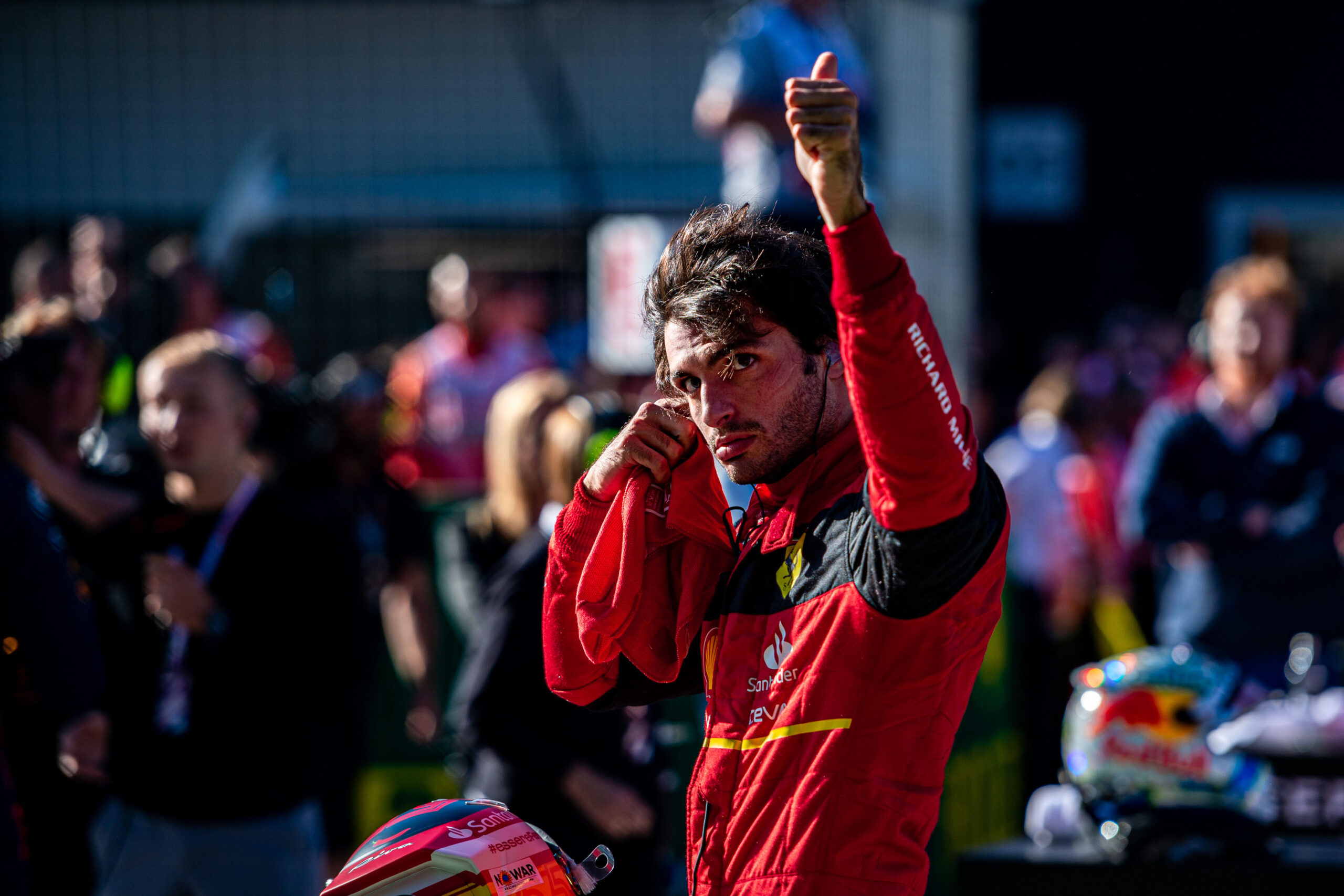 Carlos Sainz Na Czele Drugiego Treningu Przed Grand Prix Austrii