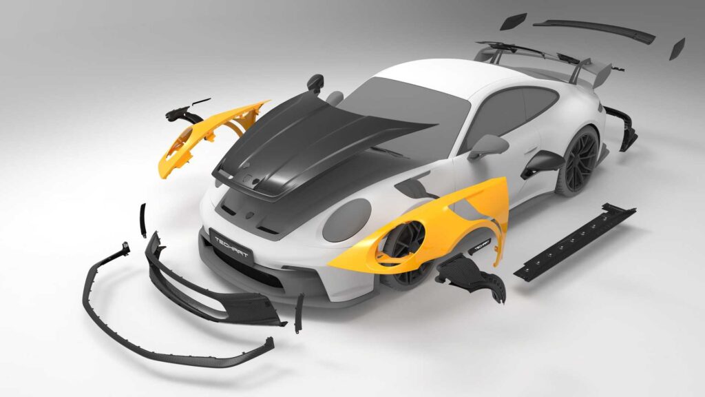 Nowe Porsche 911 GT3 otrzymuje pakiet aerodynamiczny od firmy TechArt
