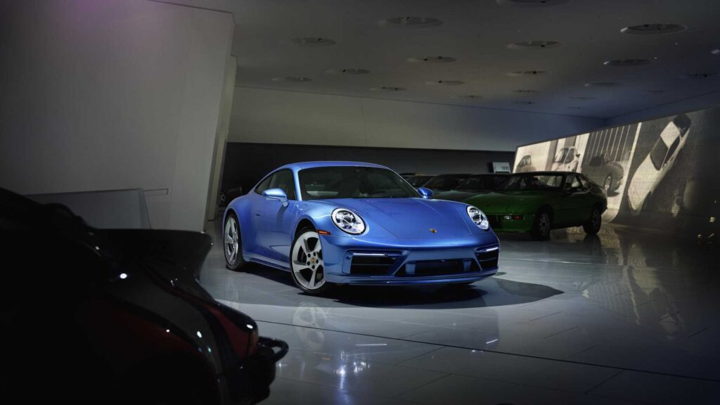 Porsche 911 Sally Edition to wersja przedstawiająca bohaterkę z filmu Auta