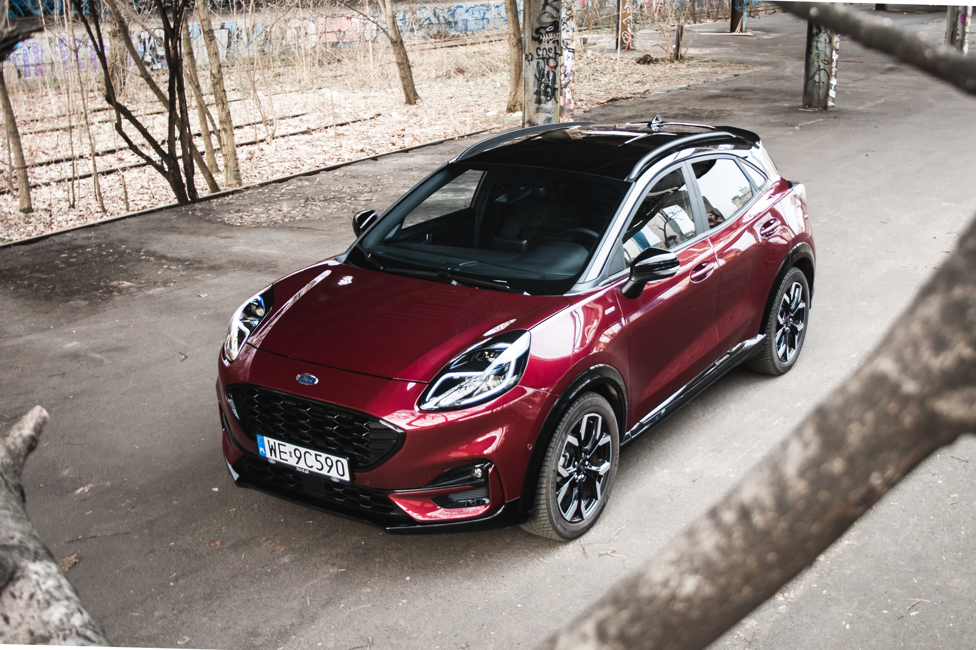 #TEST – Ford Puma 1.0 EcoBoost mHEV Vivid Ruby Edition – miejski drapieżnik w limitowanej edycji